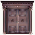 Copper luxury double entry doors